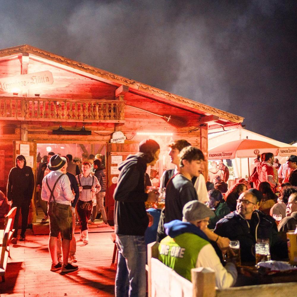 Oktoberfest Wiesn Camp Lodge Mnichov Exteriér fotografie