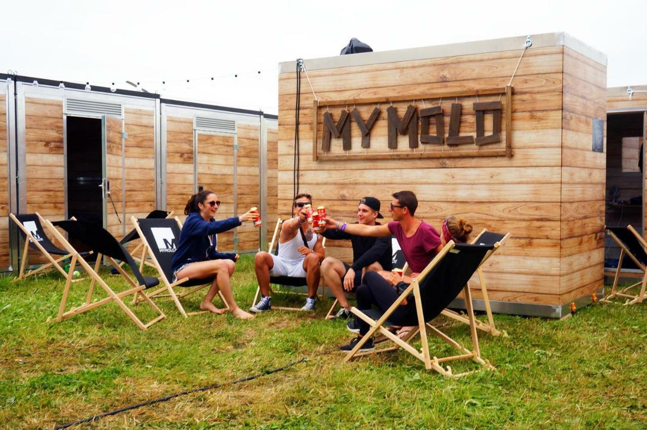 Oktoberfest Wiesn Camp Lodge Mnichov Exteriér fotografie