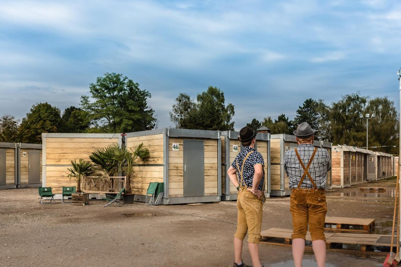 Oktoberfest Wiesn Camp Lodge Mnichov Exteriér fotografie