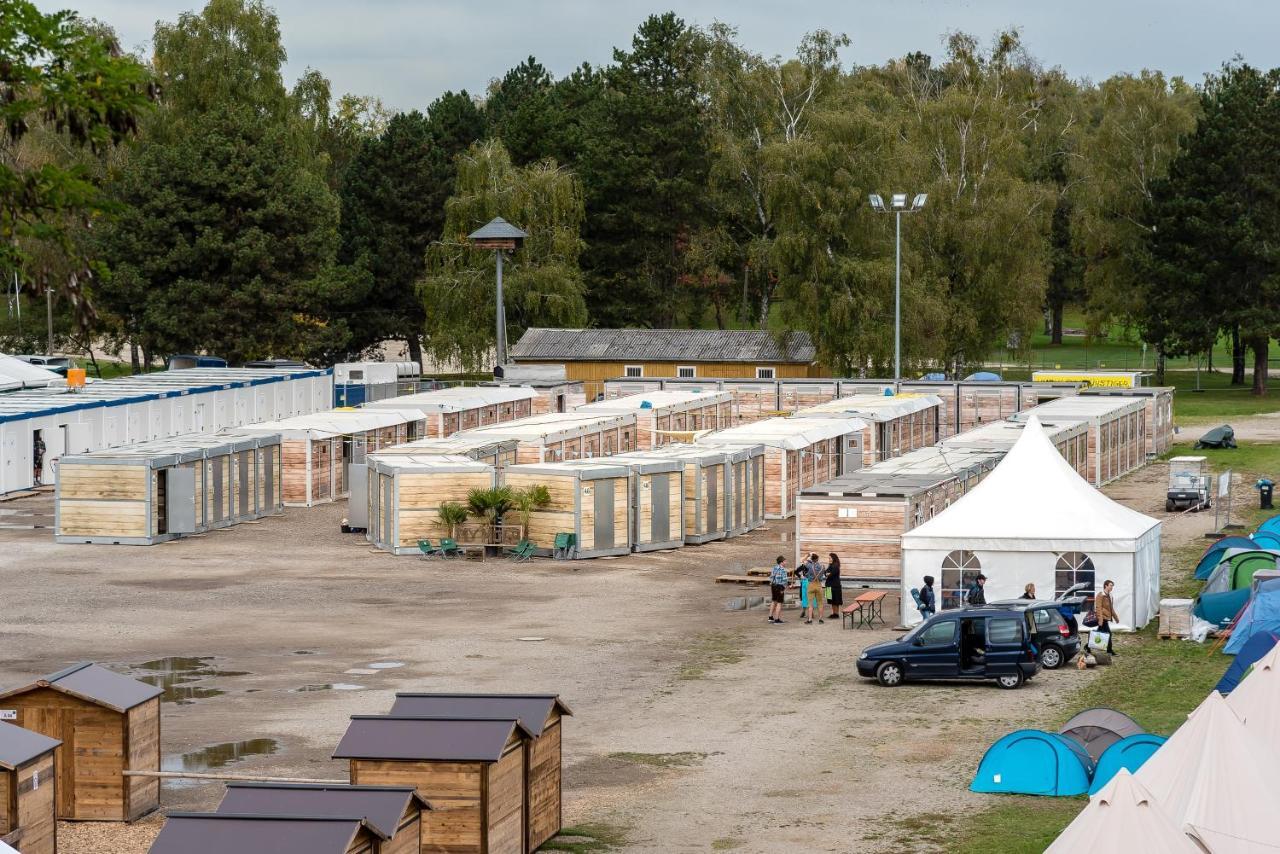 Oktoberfest Wiesn Camp Lodge Mnichov Exteriér fotografie